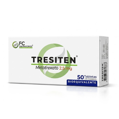TRESITEN METOTREXATO 2.5MG TAB X 50